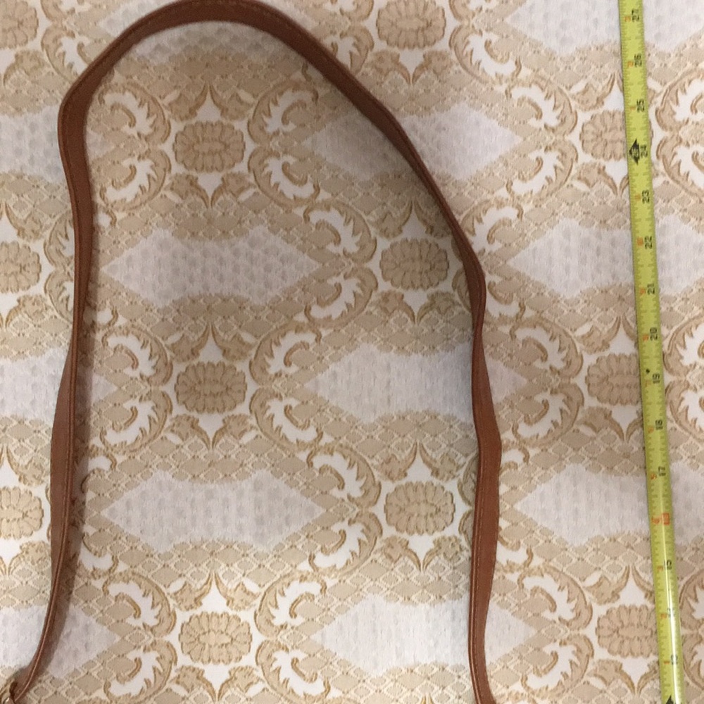 MARINO ORLANDI Genuine Leather Black/Brown ColorBlock Shoulder Bag Made in Italy - Picture 14 of 16